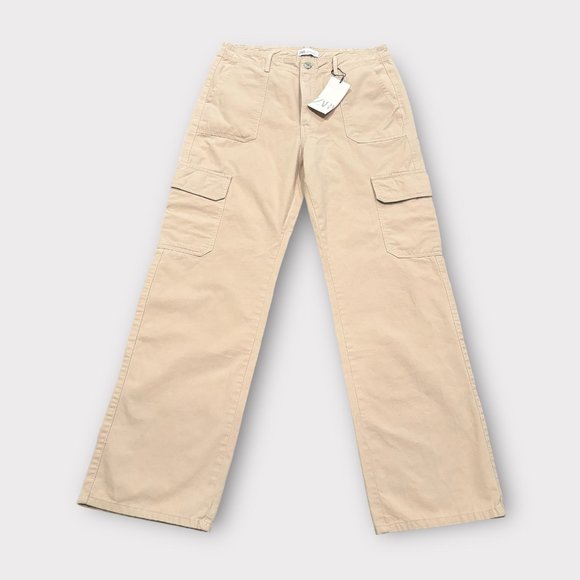 Zara Pants - ZARA NWT High Rise Cargo Pants, Women's Size 10,